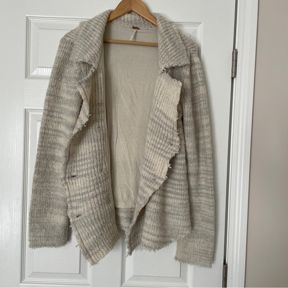 Free People Double Breasted Blazer Jacket - Picture 4 of 9